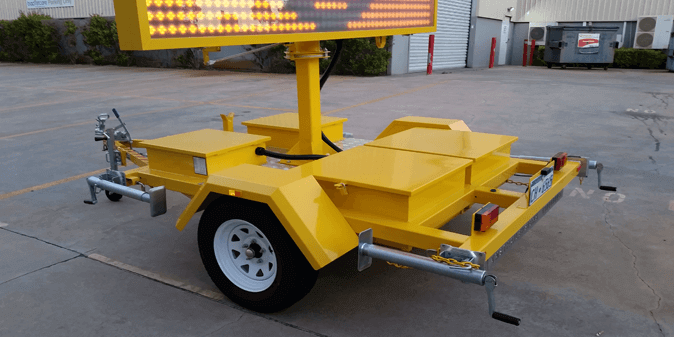 LED VMS Trailer Signs