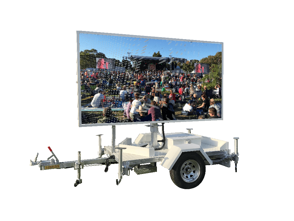 New P6 LED Video Trailers